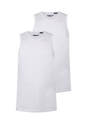 TANK BASIC 2ER PACK RUNDHALS - Top - snow white
