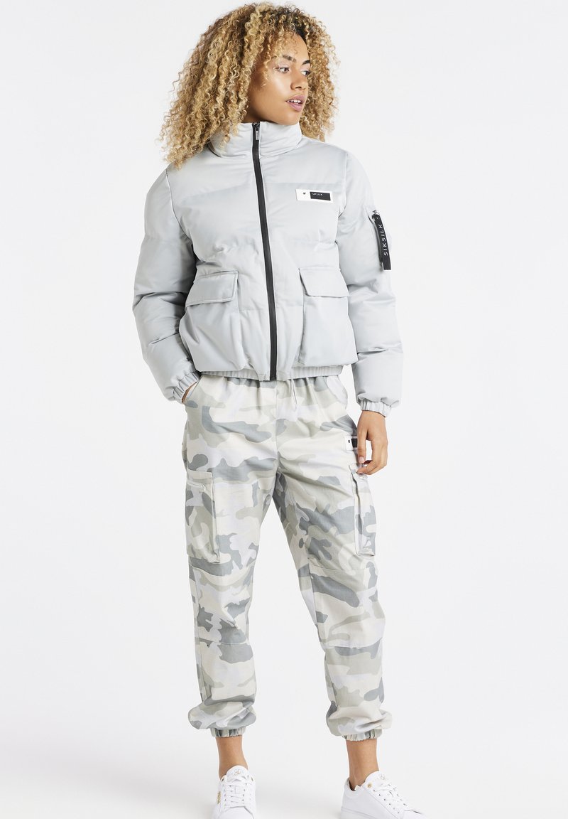 SikSilk Winterjas grijs