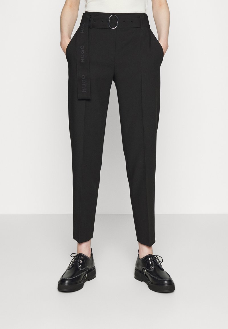HUGO Pantalon classique - black