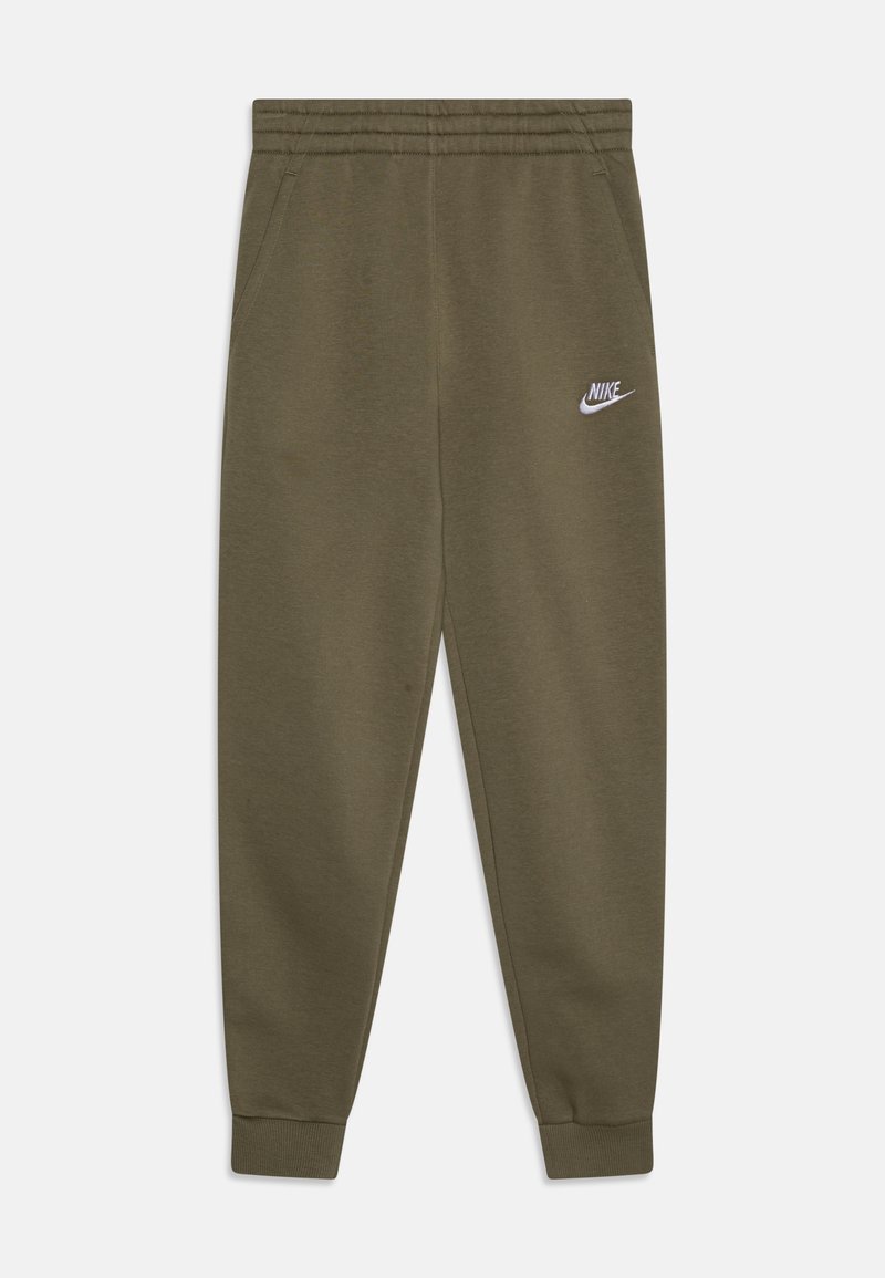 Nike Sportswear CLUB UNISEX - Tepláky - medium olive/white
