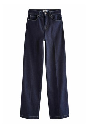 Next REGULAR FIT - WIDE LEG - Jean flare - rinse blue
