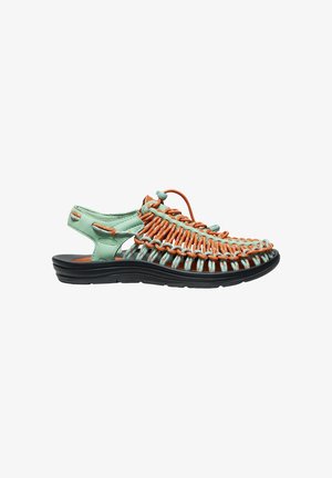 Keen, KEEN LIFESTYLE-SCHUHE W UNEEK - Sandalias de senderismo - granite green gold flame