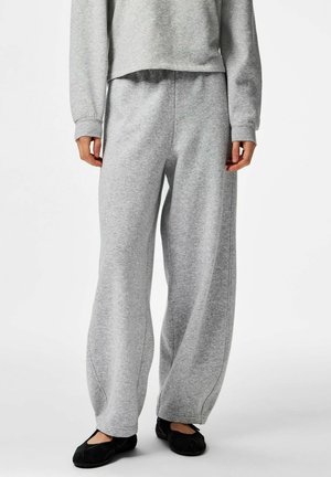 JOGGING FILUCCA MW BARREL - Pantalones deportivos - light grey melange