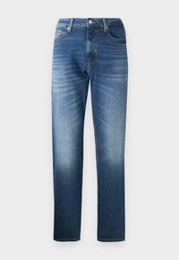 ISAAC TAPERED - Laza szabású farmerek - denim dark