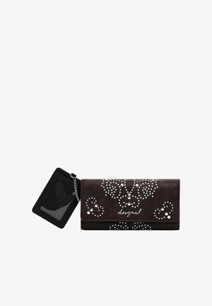 Desigual LARGE STUDDED - Monedero - brown