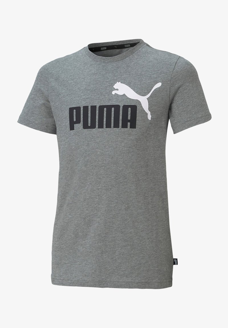 Puma COL LOGO TEE - Camiseta estampada - hellgrau