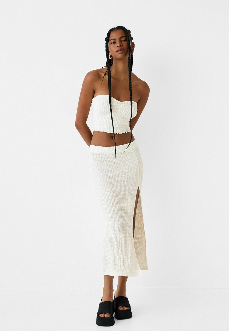 Bershka Top beige Bershka Top beige