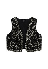 FLORAL EMBROIDERED  - Smanicato - black