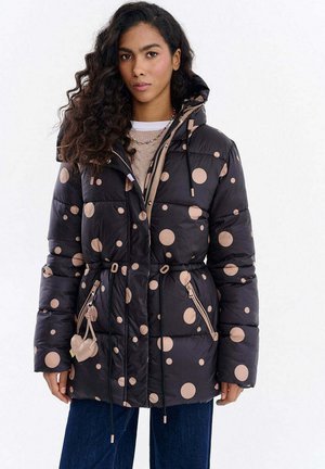 DAVOS DOTIFIED - Zimní kabát - black