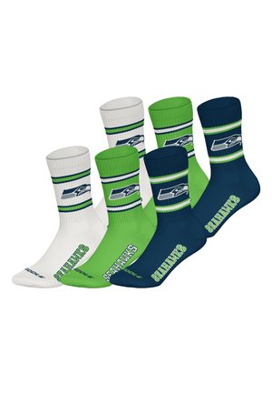 SEAHAWKS CREW 6-PACK - Socken - nny wht grn