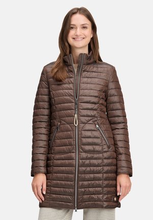 MIT REISSVERSCHLUSSTASCHEN - Cappotto invernale - braun