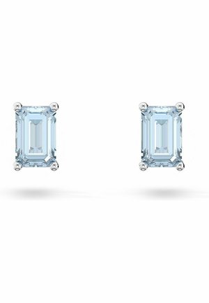 CHROMA STUD EARRINGS CUSHION CUT - Earrings - greyish blue
