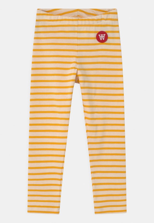 IRA UNISEX - Legging - off-white/yellow