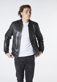 Bolongaro Trevor MIKEY BOMBER - Leren jas - schwarz