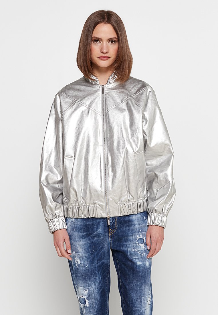 Armani Exchange Lichte jas zilverkleurig Armani Exchange Lichte jas zilverkleurig