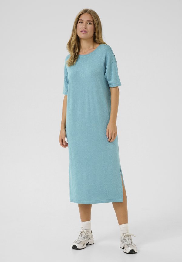 KAREGINA - Strickkleid - teal