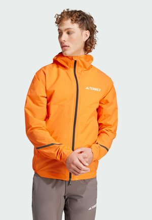 Adidas Terrex TERREX XPERIOR 2.5L LIGHT RAIN.RDY JACKET - Veste Hardshell - semi impact orange