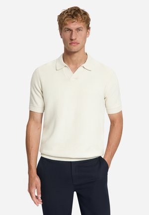 NO EXCESS, V-NECK POLO JUMPER - Poloshirt - kit