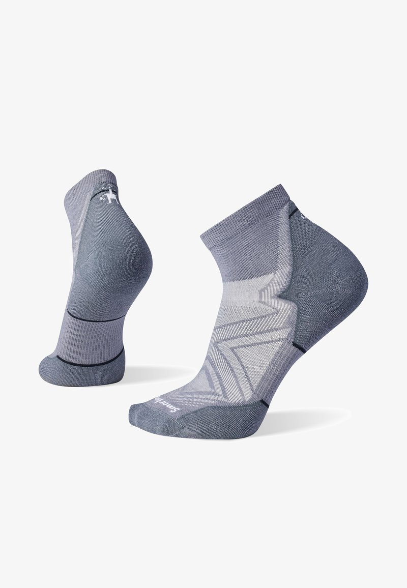 Smartwool - RUN TARGETED CUSHION ANKLE - Sportinės kojinės - graphite, Padidinti