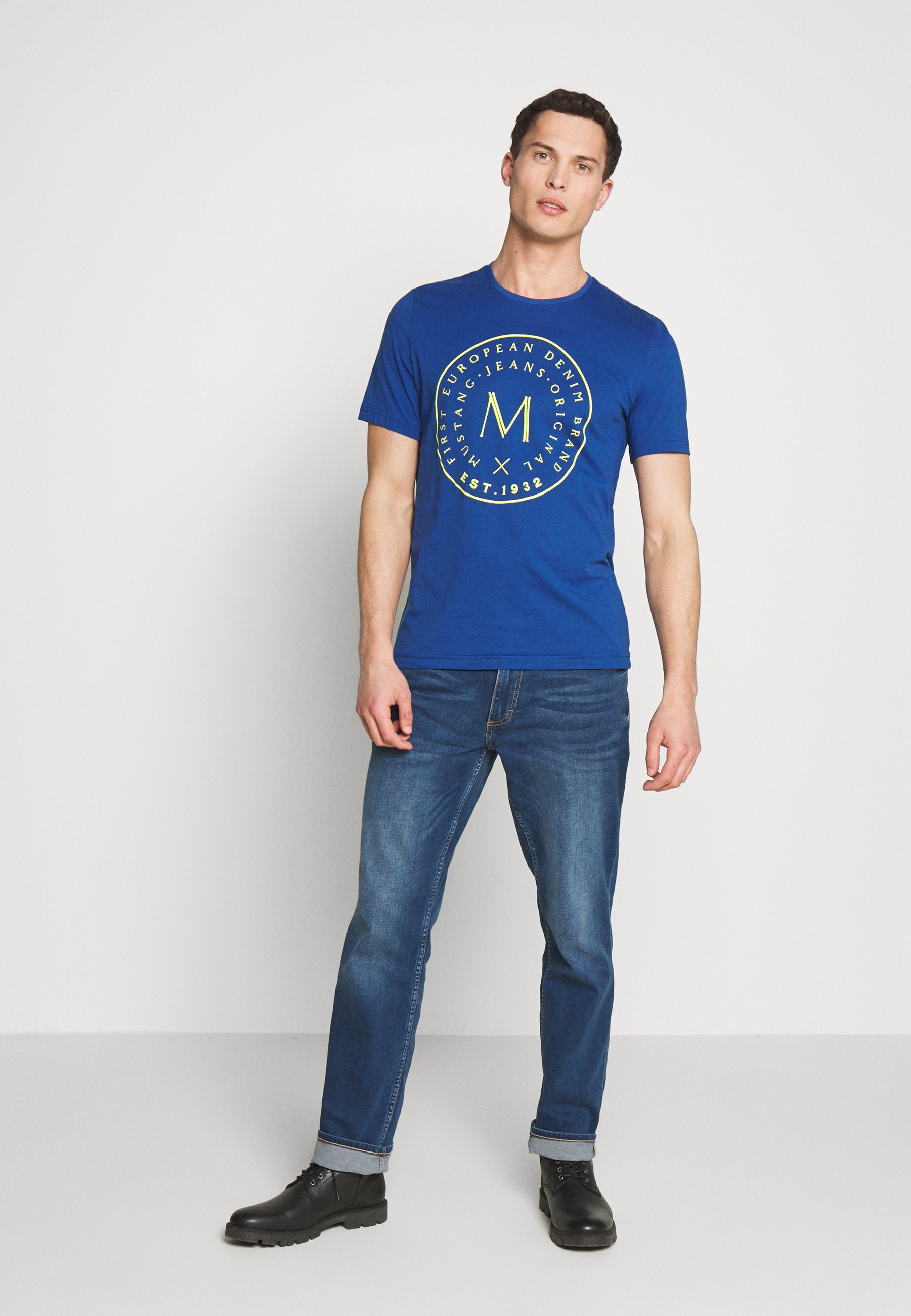Mustang ALEX T shirts med print limoges Zalando.no Mustang ALEX - T-shirts med print - limoges
