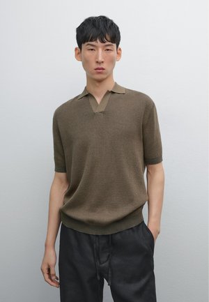 STRUCTURE - Polo shirt - khaki