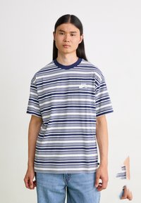 Nike SB TEE - Jednoduché tričko - midnight navy