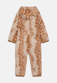 Patagonia BABY FURRY FRIENDS BUNTING UNISEX - Pajac - shroom taupe