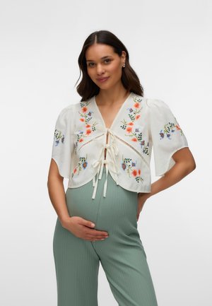Vero Moda Maternity, VMMALICIA - Bluza - snow white