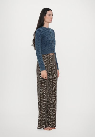 Diane von Furstenberg BROOKLYN PANTS - Püksid - brown