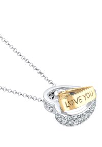 Elli Collana Mamma E Bambino Con Cristalli - Argento 925 - Lunghezza 45 Cm - Gioiello Made In Germany In Confezione Velluto - 6