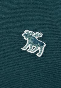 Abercrombie & Fitch TEE 3 PACK - Top dugih rukava - dunkelgrau/dunkelgrün/weiß