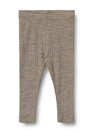 AGI - Leggings - Trousers - khaki melange