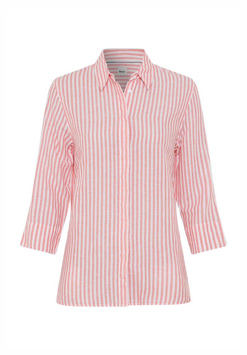 BRAX STYLE VICKI - Button-down blouse - watermelon/red - Zalando