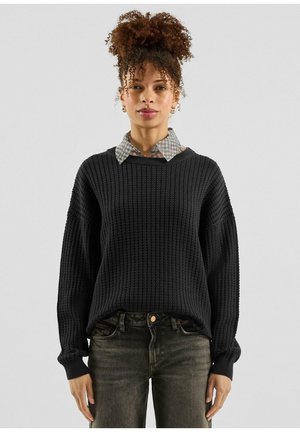 PULLOVER - Pullover - schwarz