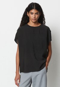 Marc O'Polo - SHORT SLEEVE - T-paita - black Pienoiskuva 1