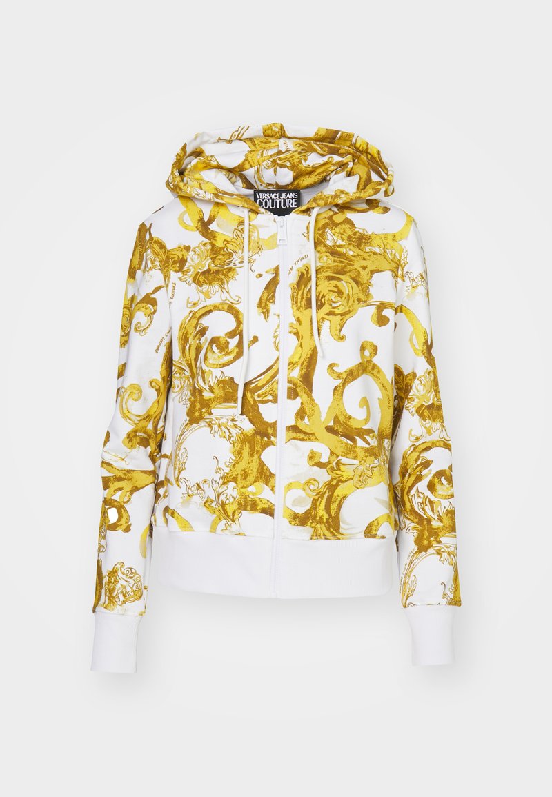 Versace Jeans Couture Sweater met rits crème Versace Jeans Couture Sweater met rits crème
