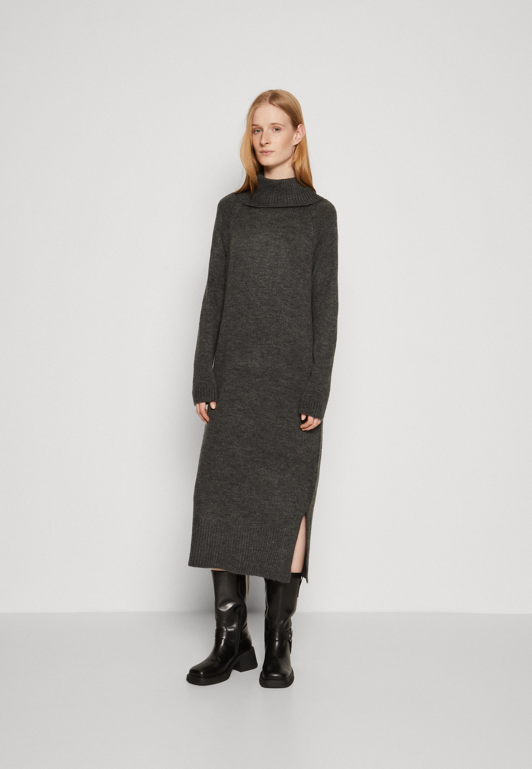ONLY Onlsilly LS Rollneck: Vestito Lungo A Collo Alto In Maglia, Donna - 4