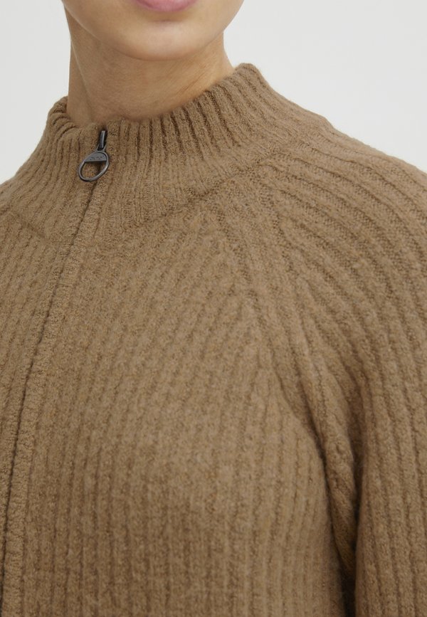 OXSAL - Cardigan - tannin melange4