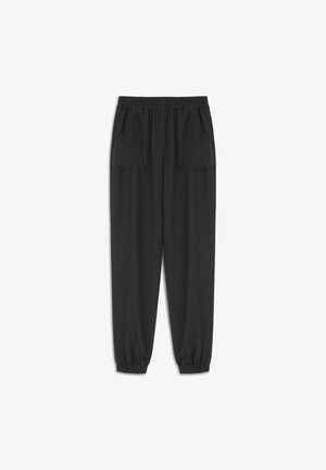 TWIST ELASTIC WAIST  - Pantalones - black