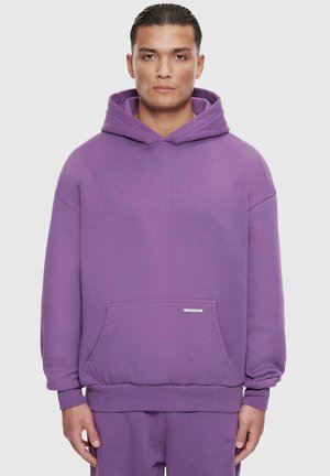 Dropsize BAZIX REPUBLIQ SUPER HEAVY BLANK - Kapuzenpullover - washedpurple