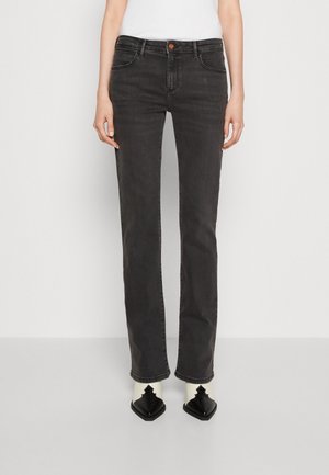 Bootcut jeans - black denim