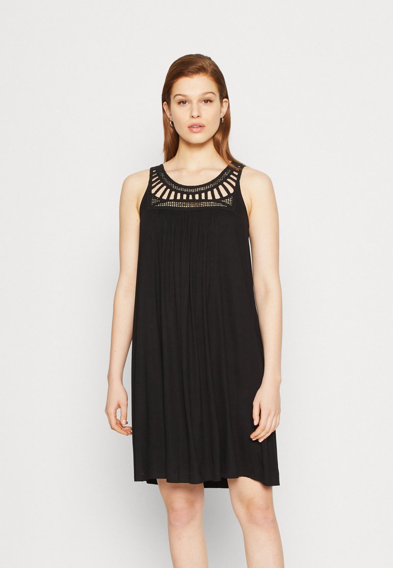 ONLY - ONLLINE DRESS  - Jerseykjole - black, Forstør