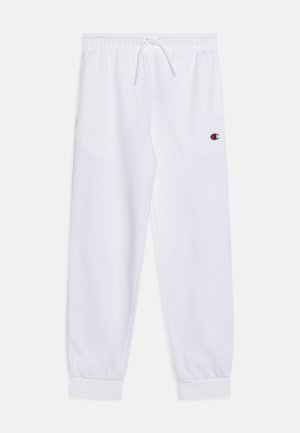 ICONS CUFF PANTS CONTRAST LOGO UNISEX - Jogginghose - white