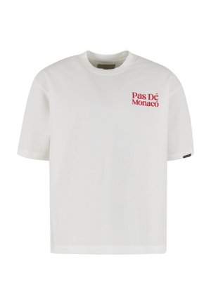 Pas de Monaco, LM-F40 T-SHIRT - T-Shirt print - off white