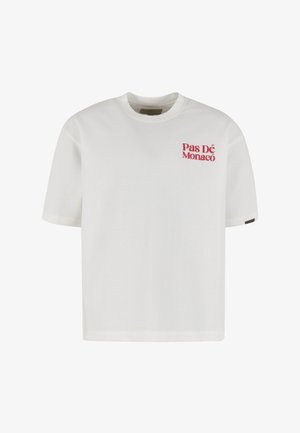Pas de Monaco, LM-F40 T-SHIRT - T-shirt print - off white