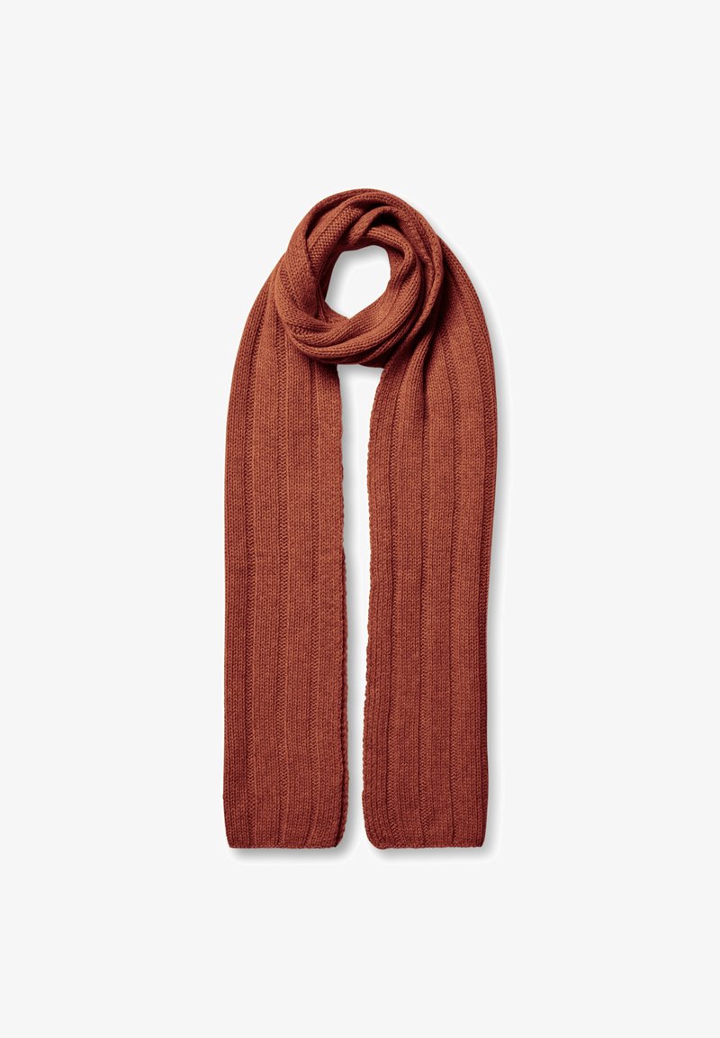 FALKE Scarf in Rib Unisex - Sciarpa - pumpkin