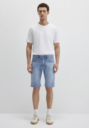 TIM - Jeans Shorts - lt vintage sporty