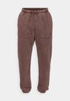 ICONS CUFF PANTS - Jogginghose - bordeaux