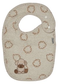 Sterntaler HUND LUCKY - Bib - ecru
