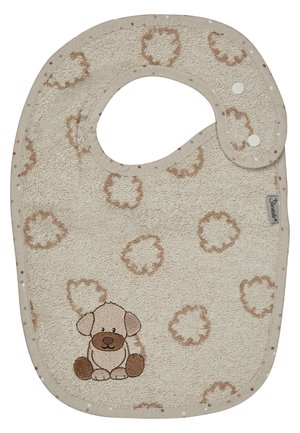 Sterntaler HUND LUCKY - Bib - ecru